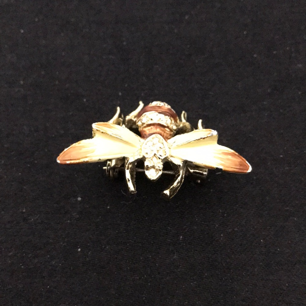 Tiny Wonder Honey Bee Pin - image 2